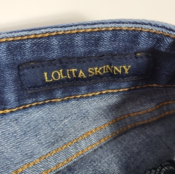 Lucky Brand Lolita Skinny Blue Denim Jeans - Picture 5 of 7